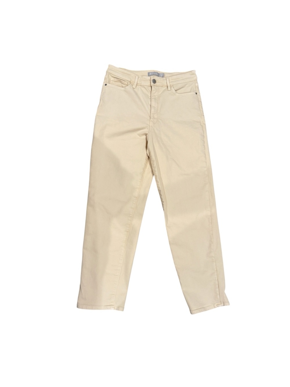 Athleta Flex Straight Leg Ankle Jean in Bone - Size 10